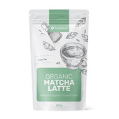 ΒΙΟ Matcha latte  ρόφημα, 200 γρ