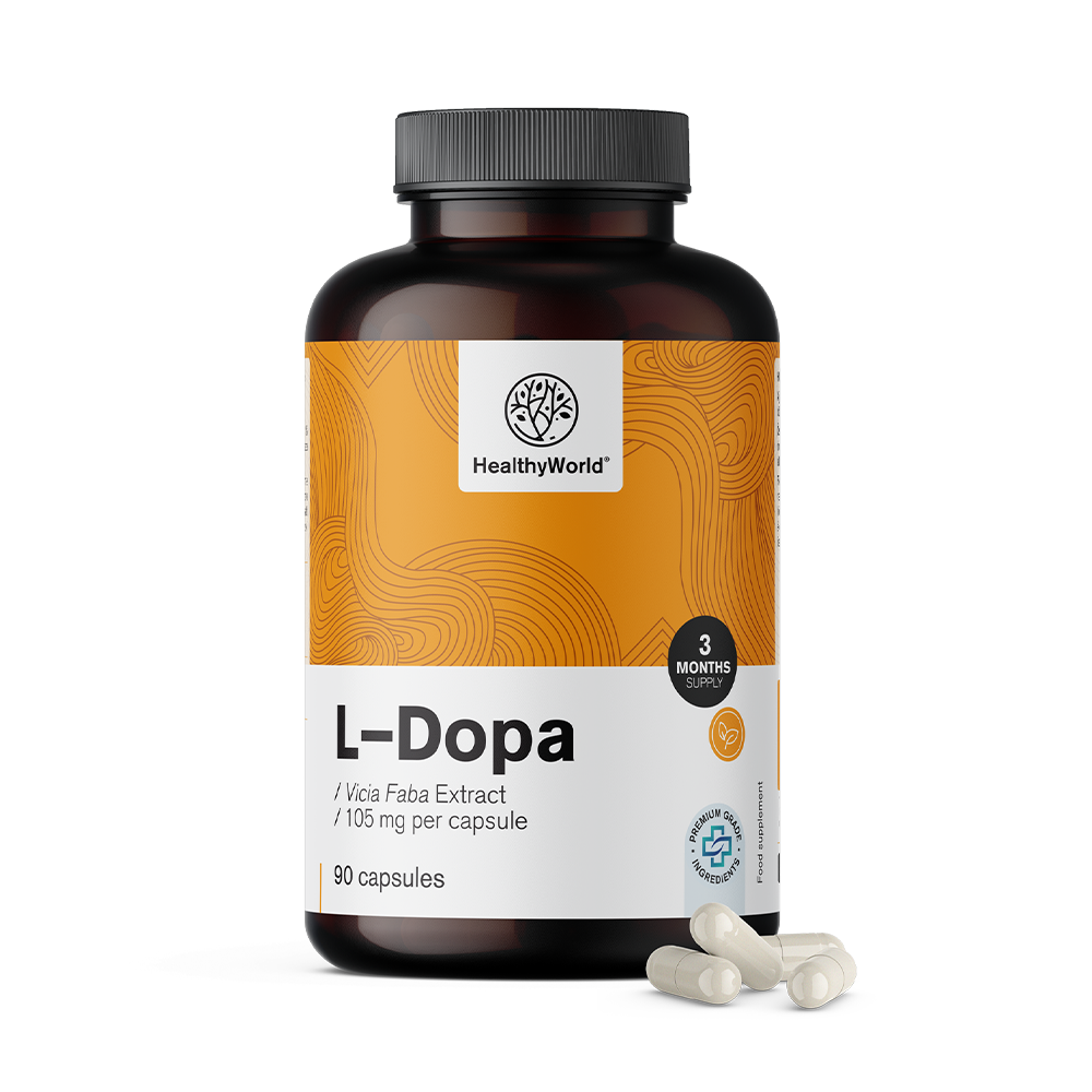 L-dopa 105 mg - από εκχύλισμα κουκιών