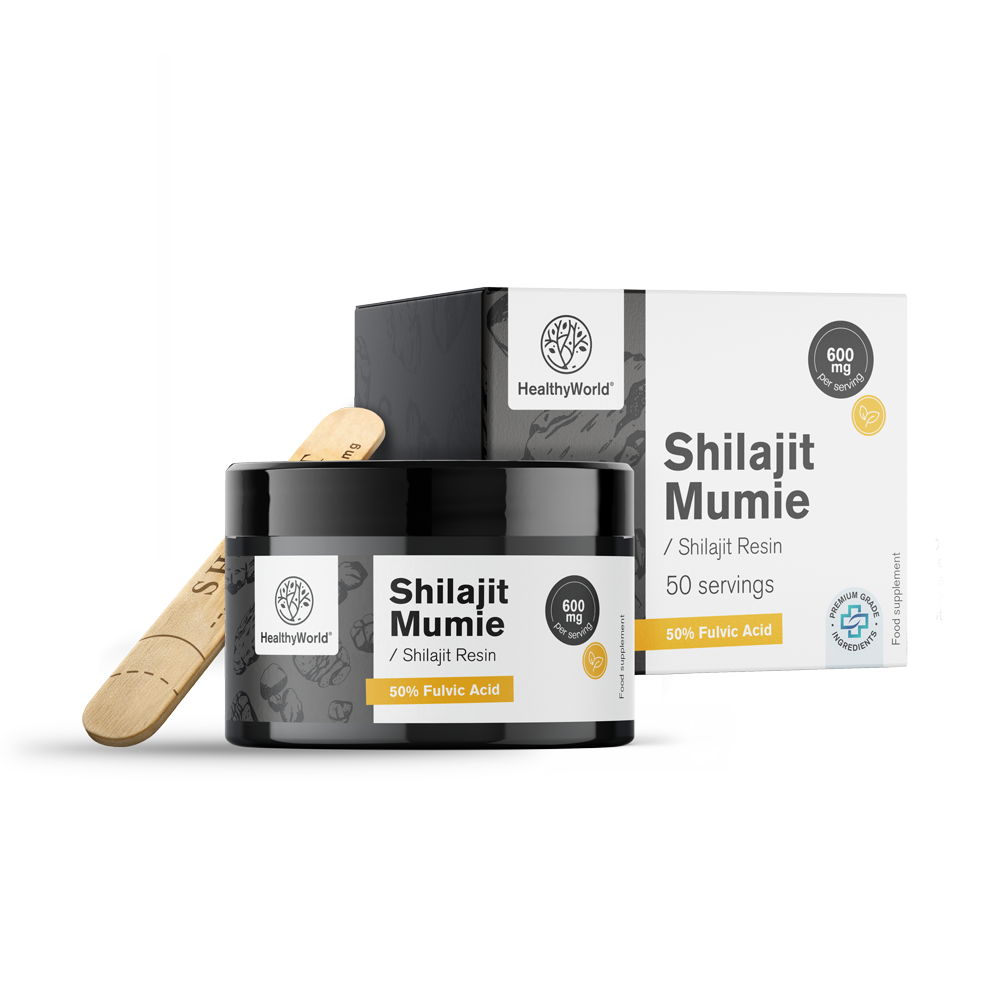 Shilajit Mumie 600 mg - ρητίνη