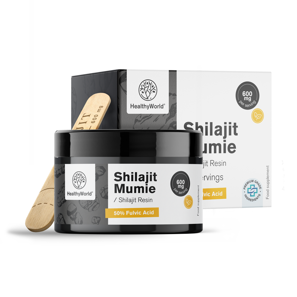 Shilajit Mumie 600 mg - ρητίνη