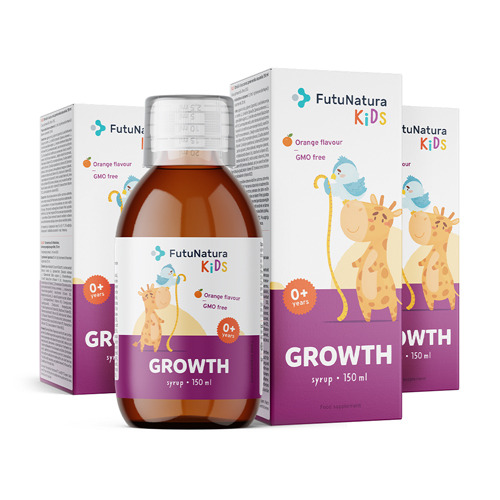 GROWTH - Sirup za otroke za rast