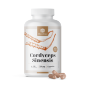 Cordyceps sinensis 1400 mg - εκχύλισμα 10:1, 180 κάψουλες